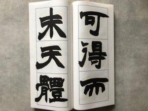 画像2: 趙之謙隷書冊 (2)
