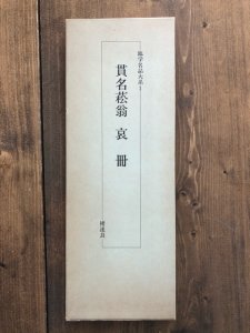 画像1: 貫名菘翁　哀冊　臨学名品大系1 (1)