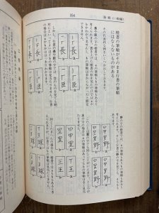 画像1: 楷行草　筆順・字体字典　箱無 (1)