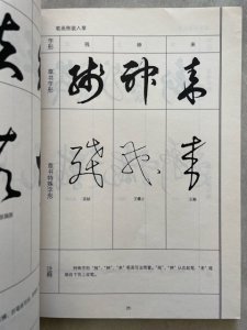 画像2: 草(行)書特殊字形速通 (2)