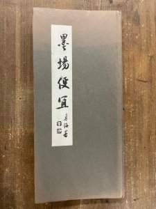 画像1: 墨場便宜　条幅の参考書  (1)