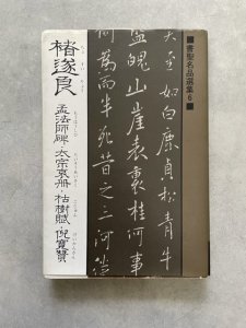 画像1: 書聖名品選集6　王チョ遂良 孟法師碑・太宗哀冊・枯樹賦・倪寛賛 (1)