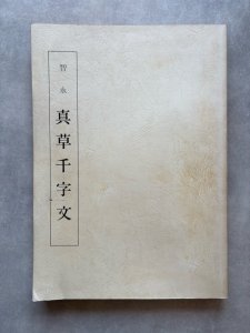 画像1: 真草千字文　智永　千字文双書 5 (1)